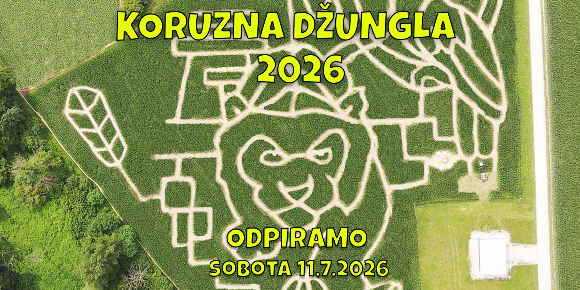 Koruzni-labirint-Ljubljana-2026-otvoritev Koruzna džungla Otvoritev